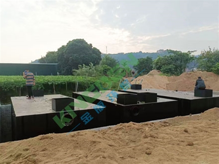清遠市佛岡縣龍山鎮(zhèn)污水處理工程案例